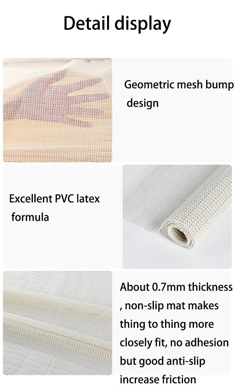 ANTI-SLIP PVC TABLECLOTH UNDERLAY