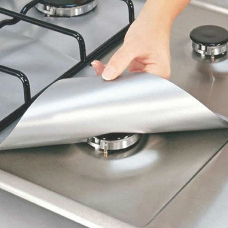 High Temperature Tolerant Mat Liner to Protect Gas Stove Burner