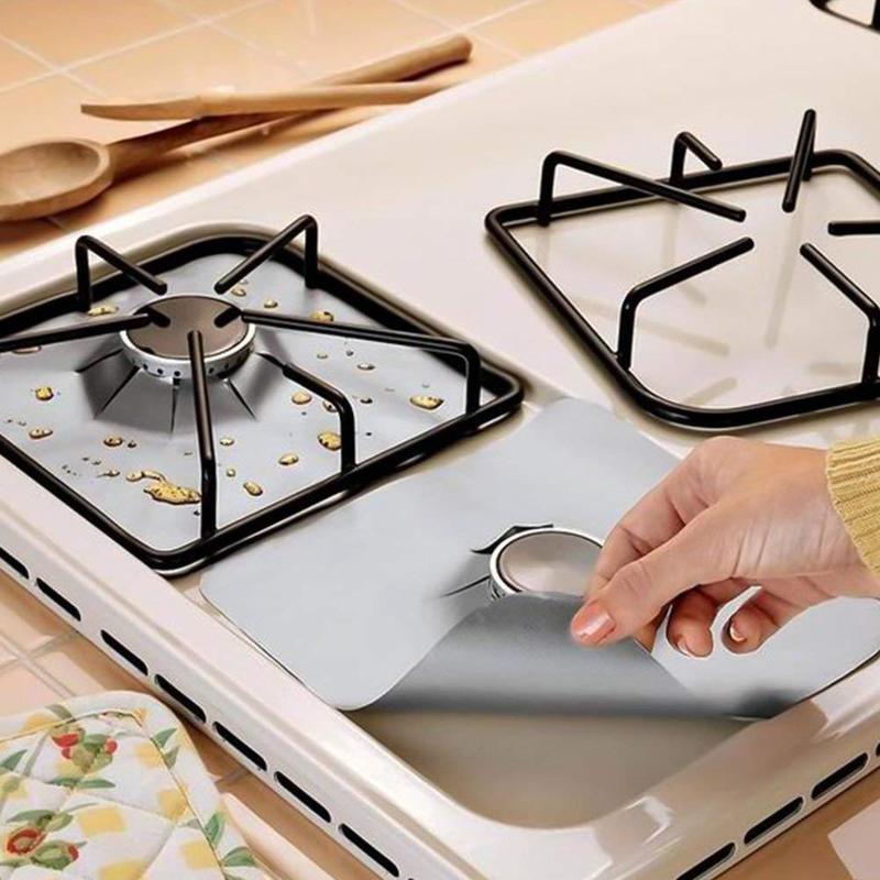 High Temperature Tolerant Mat Liner to Protect Gas Stove Burner