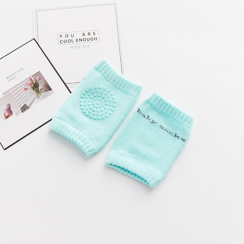 Safety Crawling Knee Pads and Leg Warmer for Infants and Toddlers.