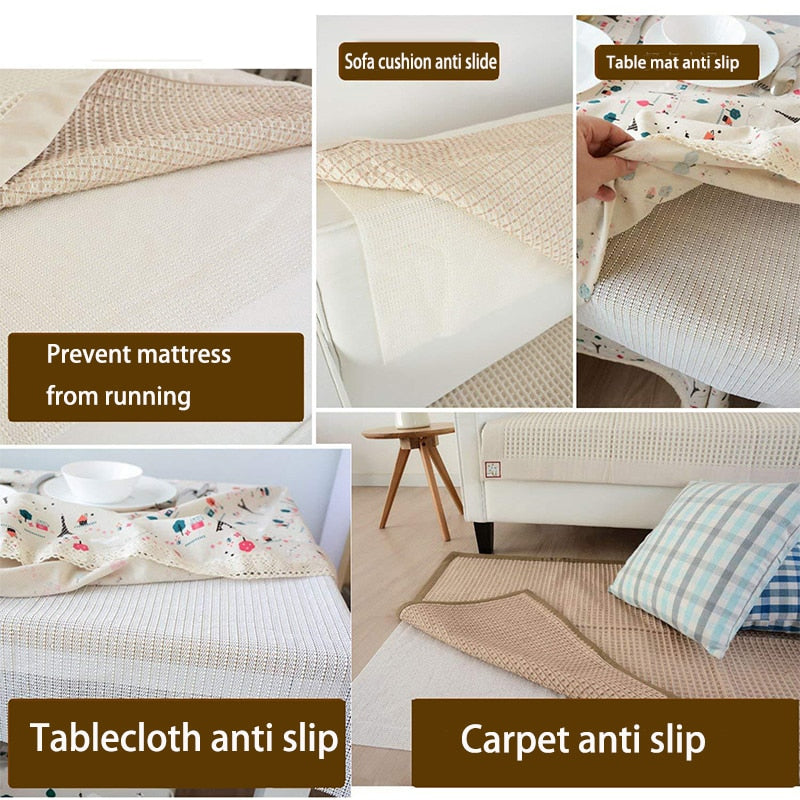 ANTI-SLIP PVC TABLECLOTH UNDERLAY