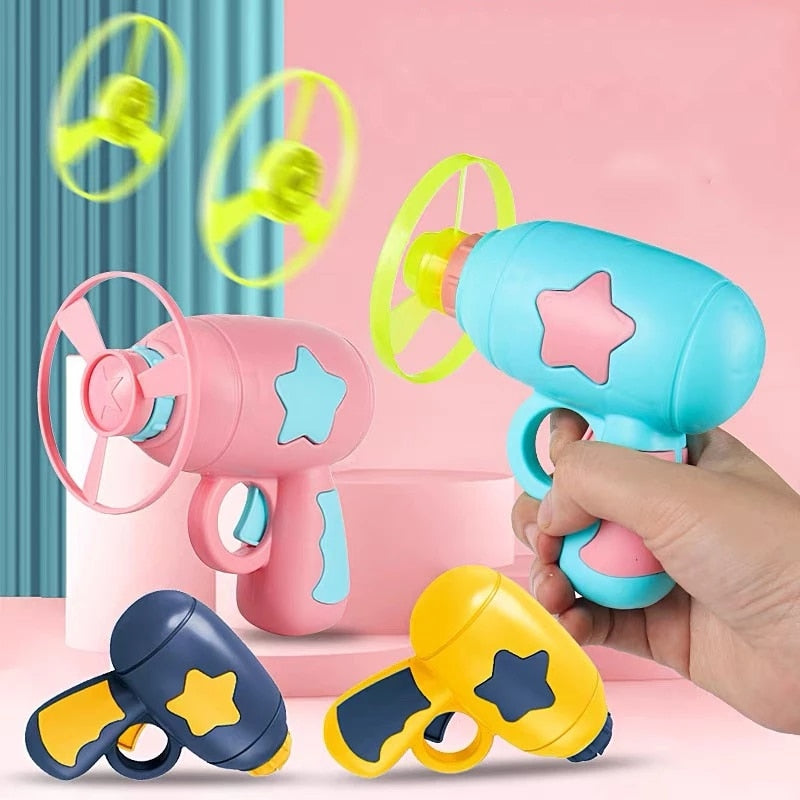 Interactive and Funny Indoor Kitten and Cat Pistol Windmill For Training and Playing.