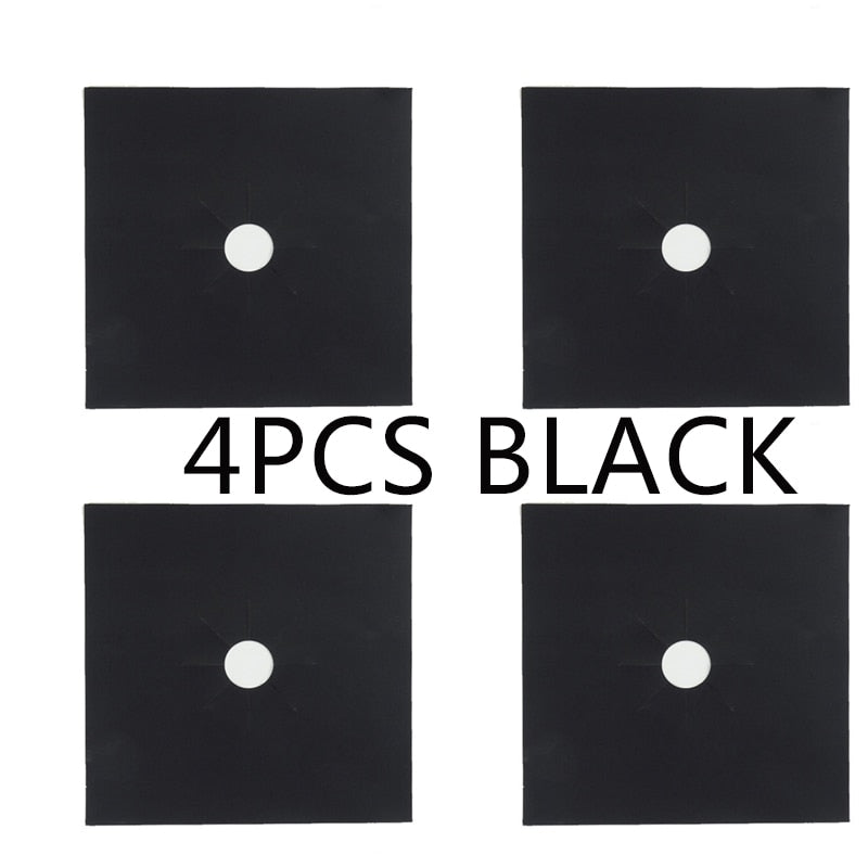 High Temperature Tolerant Mat Liner to Protect Gas Stove Burner