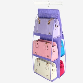 Cool Portable Hanging Closet Organizer.