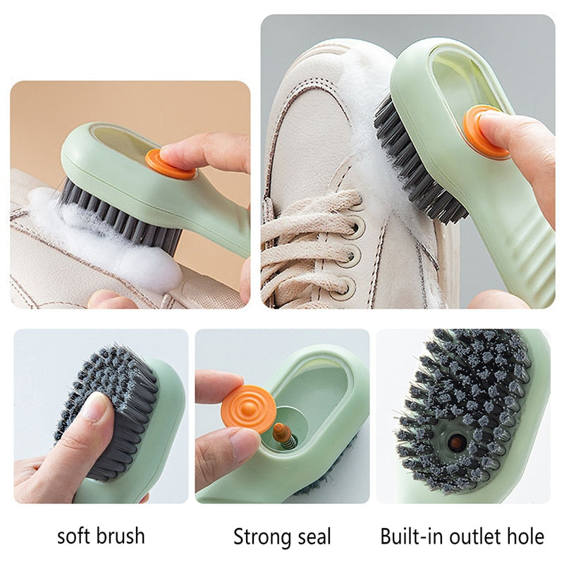 Liquid Dispensing Multipurpose Cleaning Brush
