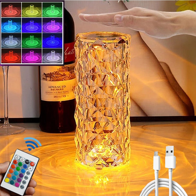 CRYSTAL DECOR  TABLE LAMP