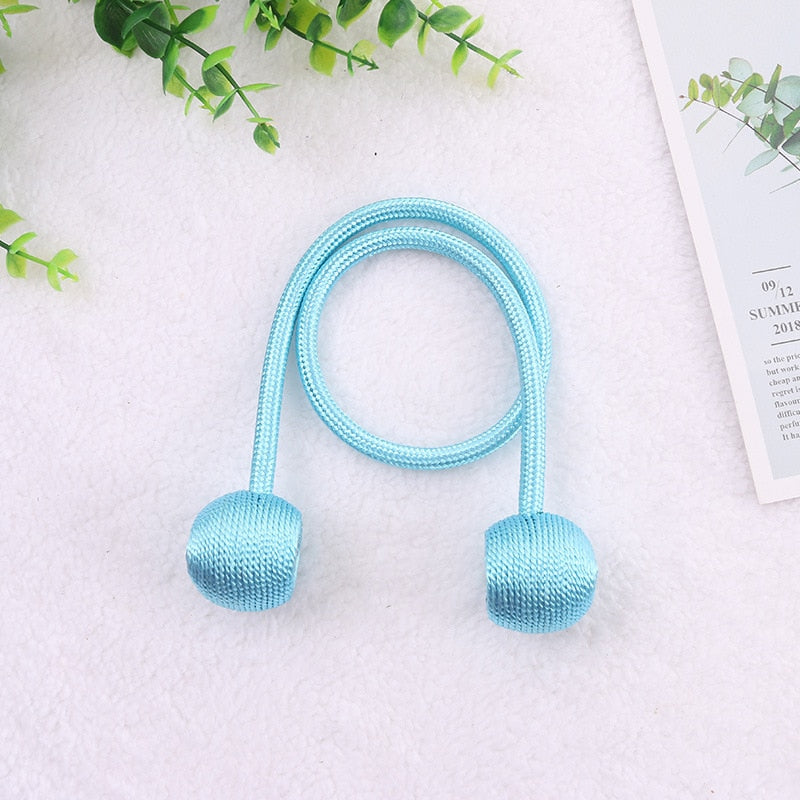 Magnetic Ball Curtain Tie Rope For Matching Home Decor
