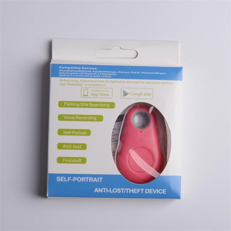 Mini GPS Tracker and Bluetooth Locator for Dog Cat Kids Car Wallet and Key