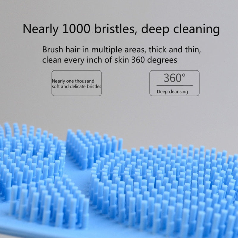 Friendly Silicone Back Scrub Brush for Optimal Hygiene & Body Exfoliating