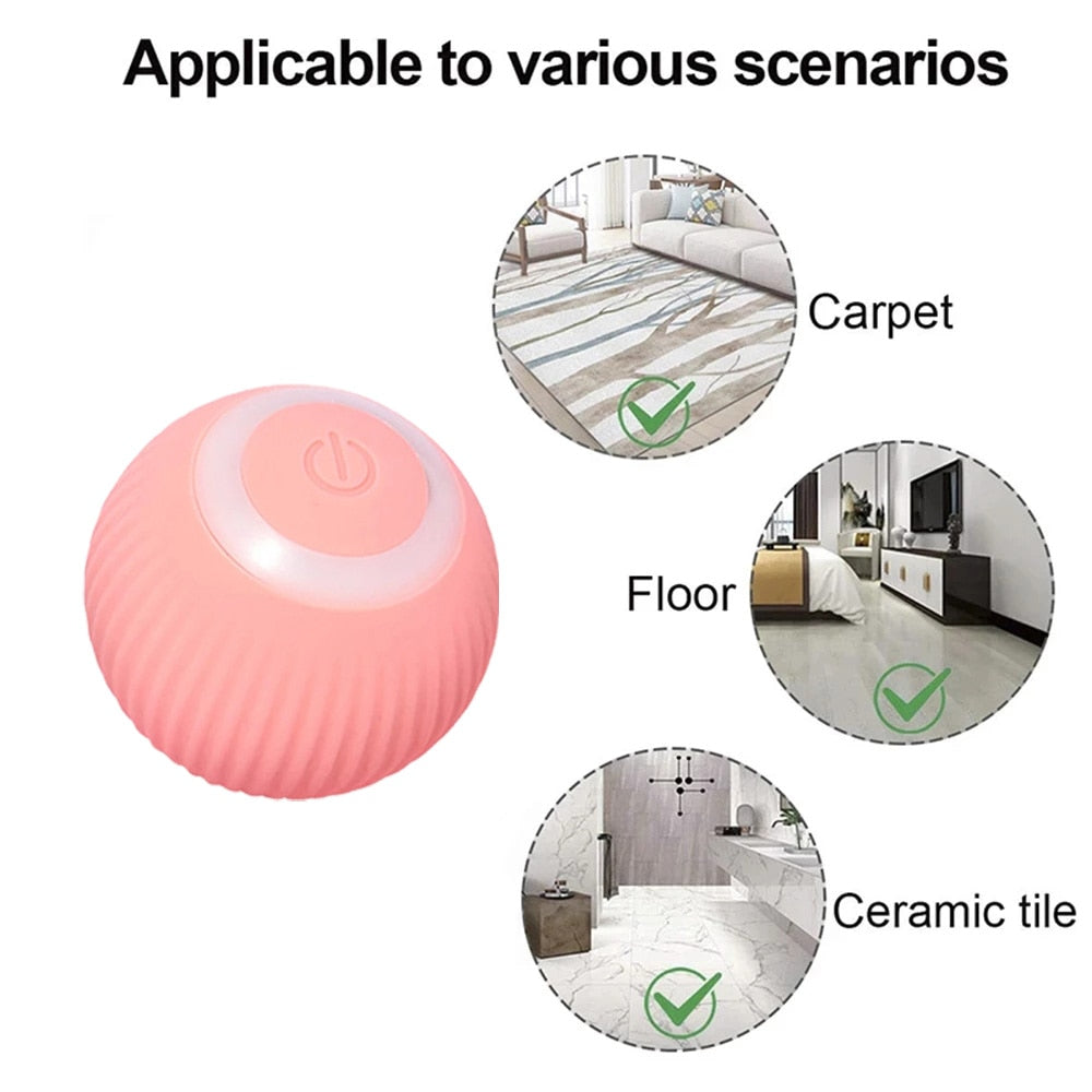 Smart Electric Rolling Ball For Cats.