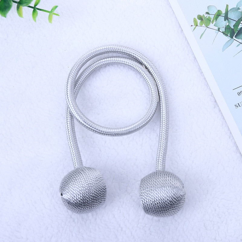 Magnetic Ball Curtain Tie Rope For Matching Home Decor