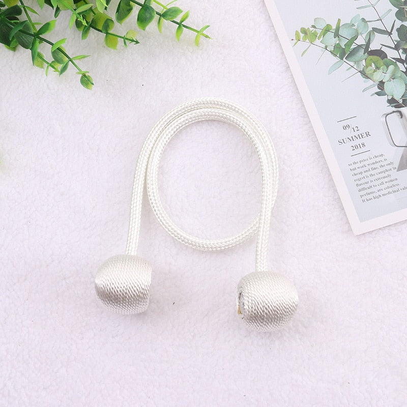 Magnetic Ball Curtain Tie Rope For Matching Home Decor