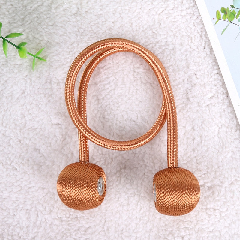 Magnetic Ball Curtain Tie Rope For Matching Home Decor
