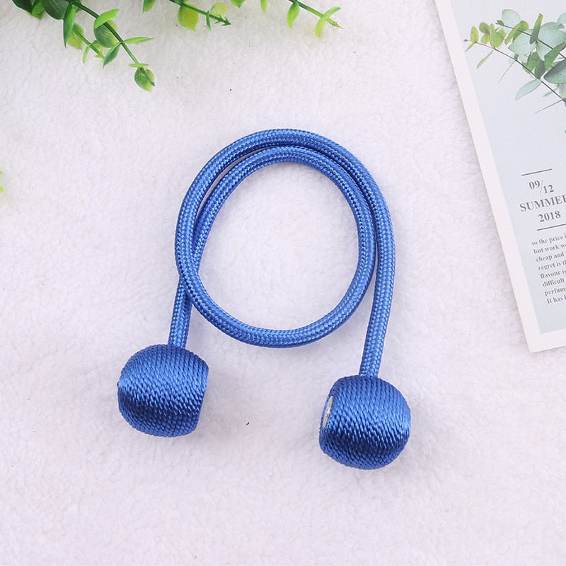 Magnetic Ball Curtain Tie Rope For Matching Home Decor
