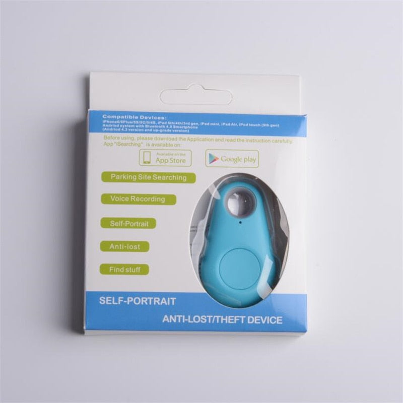 Mini GPS Tracker and Bluetooth Locator for Dog Cat Kids Car Wallet and Key