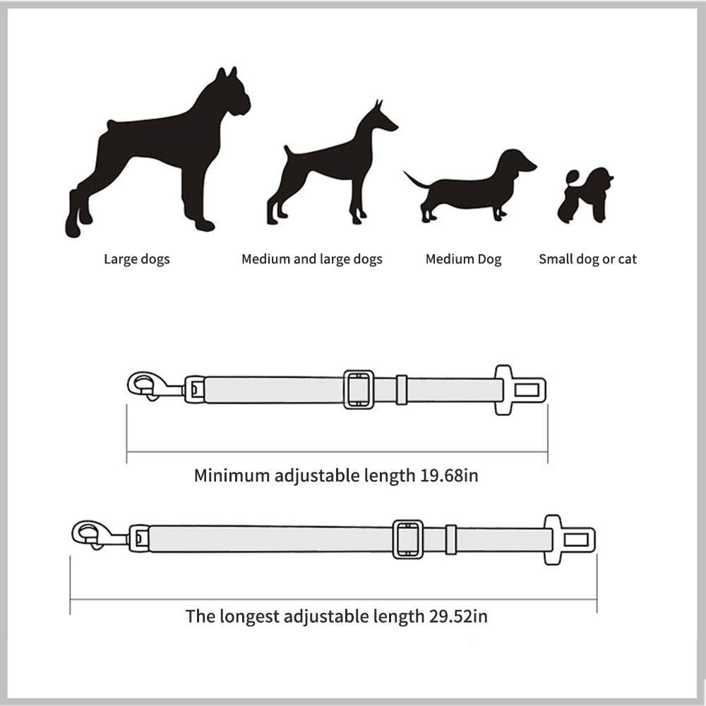 Exclusive Adjustable Pet Car Seat Belt
