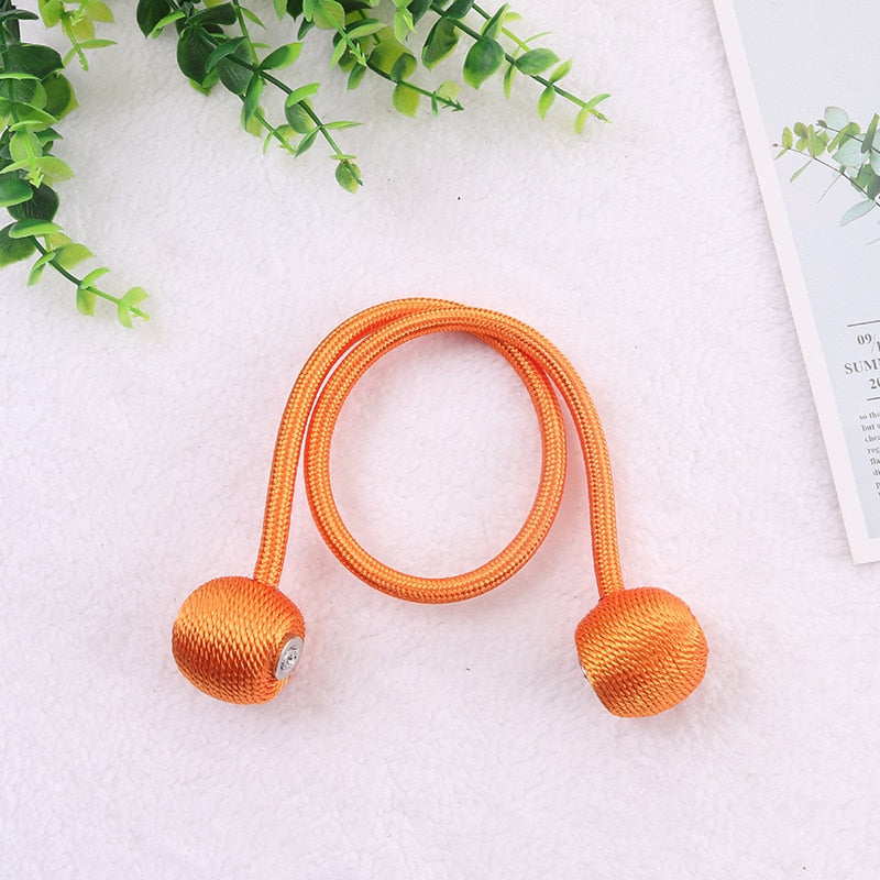 Magnetic Ball Curtain Tie Rope For Matching Home Decor