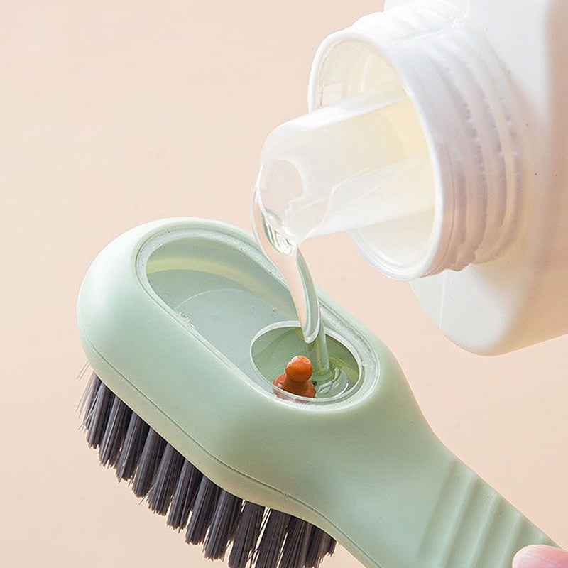 Liquid Dispensing Multipurpose Cleaning Brush