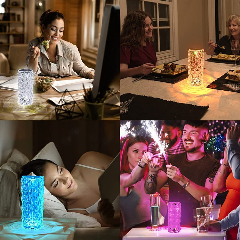 CRYSTAL DECOR  TABLE LAMP
