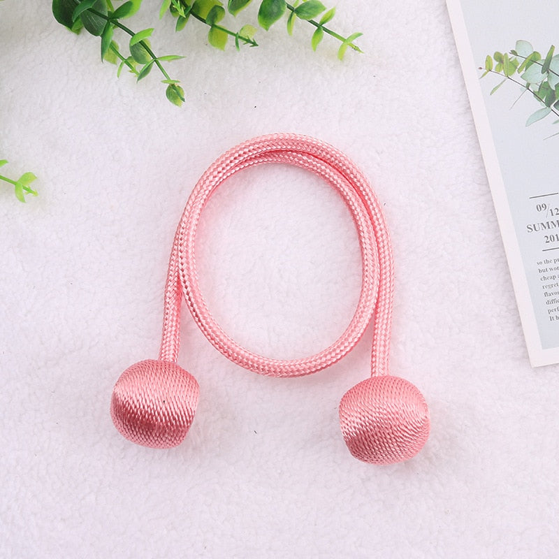 Magnetic Ball Curtain Tie Rope For Matching Home Decor