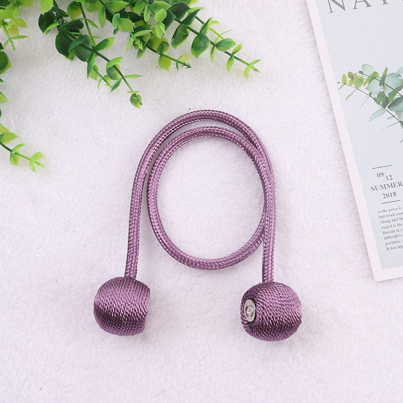 Magnetic Ball Curtain Tie Rope For Matching Home Decor